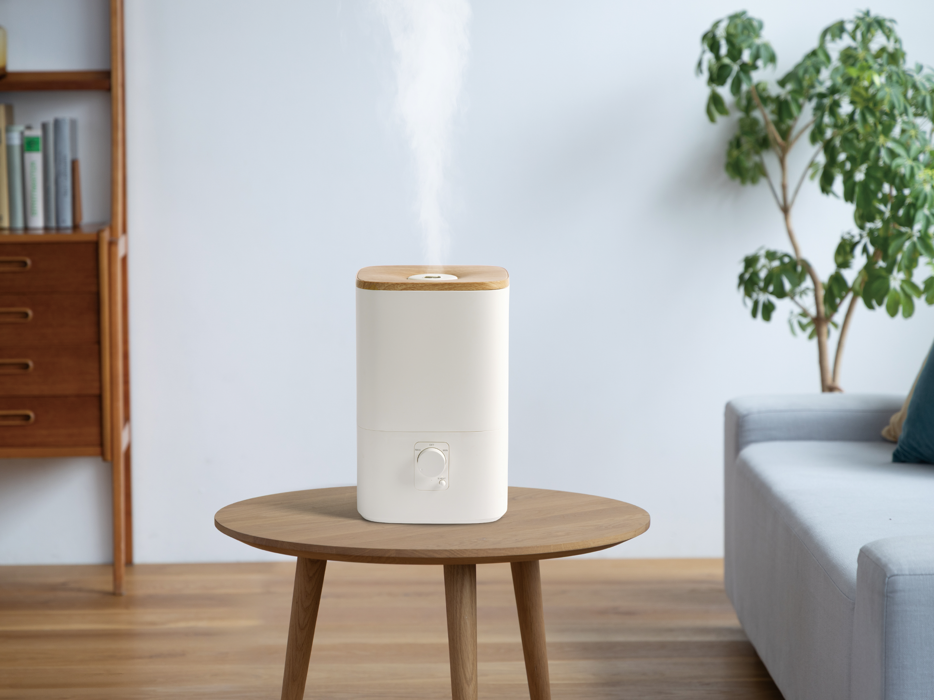 HYBRID WOOD MOIST（ハイブリッド加湿器 ウッドモイスト）｜PRODUCT